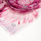 Order Silk scarf 'Astra in the rain', chiffon, batik. ArtBeklov. Livemaster. . Shawls1 Фото №3