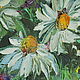 Painting Bouquet of wild flowers still Life Daisies in a vase Field bouquet. Pictures. olga-klim (olga-klim). My Livemaster. Фото №6