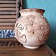 Винтаж: Керамическая ваза. Ваза из керамики. Стильная ваза. Вазы винтажные. Винтаж от Nata Schu. Ярмарка Мастеров.  Фото №5