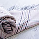 Order Pink checkered shawl made from Italian fabric. Platkoffcom. Livemaster. . Shawls1 Фото №3