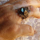 VICTORY RHYTHM. Estupendo y original disegno con cristales swarovski. Rings. MILAGROS PARDO VintageDreamsGallery. Ярмарка Мастеров.  Фото №6