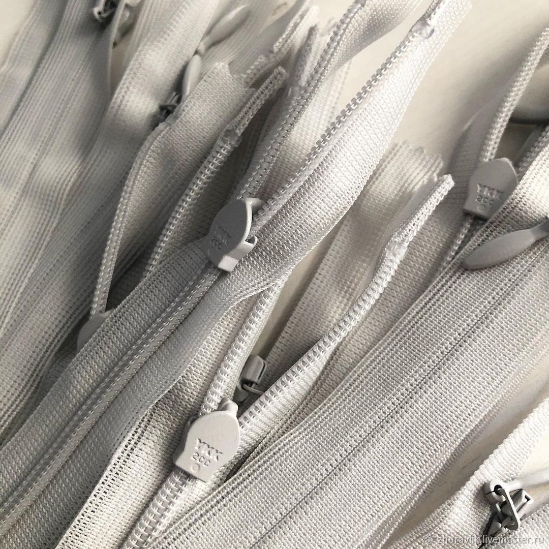 Потайные молнии YKK. Япония купить в интернет-магазине Ярмарка Мастеров ...