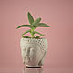 Planters made of concrete 'Buddha'. Pots1. skult. Online shopping on My Livemaster.  Фото №2