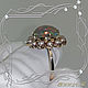 Ring 'Opal-pearl' gold 585, opal, pearl. VIDEO. Rings. MaksimJewelryStudio. My Livemaster. Фото №4