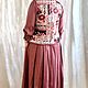 Жилет стеганый из льна принт пэчворк. Жилеты. SVЭRO dress. Ярмарка Мастеров.  Фото №8