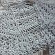 Openwork semicircular shawl 'Maria'. Capes. hand knitting from Galina Akhmedova. My Livemaster. Фото №6