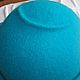 Hat felted ' Depth..!'. Hats1. Nadezda-L. My Livemaster. Фото №5