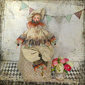 Куклы и игрушки handmade. Livemaster - original item boudoir doll: Little page. Handmade.