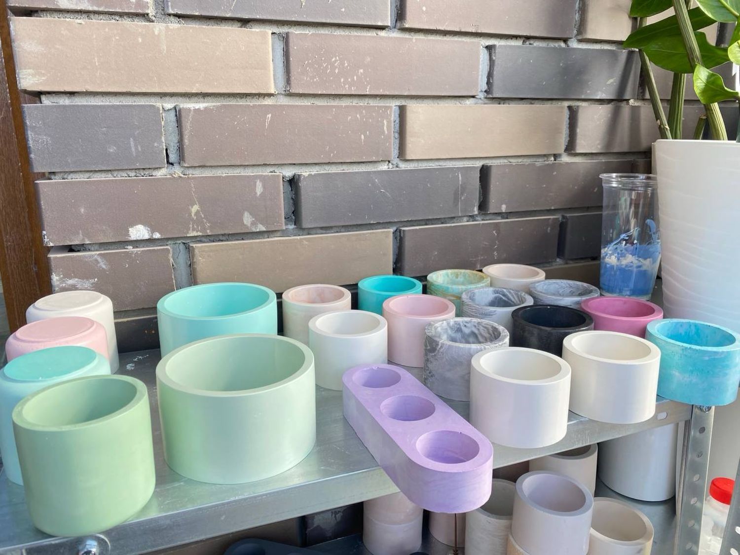 Гипсовые подсвечники в интернет-магазине Ярмарка Мастеров по цене 50 ...