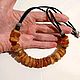 Order Amber Choker-beads made of untreated amber, medicinal. BalticAmberJewelryRu Tatyana. Livemaster. . Beads2 Фото №3