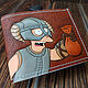 Заказать Skyrim Мем бумажник, Shut up and take my money, ручной работы. Crazy Leather Goods. Ярмарка Мастеров. . Кошельки Фото №3