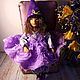 Кукла ручной работы Виолетта, Будуарная кукла, Химки,  Фото №1