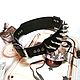 Order Collars: Leather collar width 5 cm. AGAT Galina. Livemaster. . Dog - Collars Фото №3