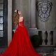 Red evening dress 'Queen', Dresses, Moscow,  Фото №1