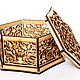 Заказать Шкатулка резная. Модель 1. Amazinggifts. Ярмарка Мастеров. . Шкатулки Фото №3