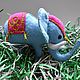Индийский слон из фетра, Мягкие игрушки, Санкт-Петербург,  Фото №1