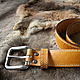 Leather belt for men 'The Chief», Straps, St. Petersburg,  Фото №1