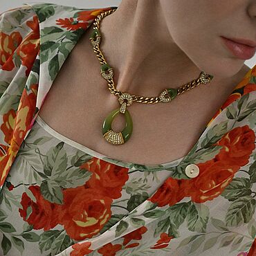 Винтаж ручной работы. Ярмарка Мастеров - ручная работа Винтаж: Колье Givenchy 1977 года. Handmade.