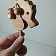 Wooden rattle Seahorse with beads. Teethers and rattles. Shop Grizunok teether. My Livemaster. Фото №4