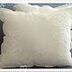Crochet cotton cushion White peony. Pillow. Magic lace. Online shopping on My Livemaster.  Фото №2