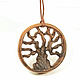 Pendant - amulet 'Tree of Life'. Pendant. OakForest Wooden Jewelry. Online shopping on My Livemaster.  Фото №2