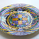 'Esmeralda ciudad ' Plato decorativo-pintado a mano. Plates. Art by Tanya Shest. Ярмарка Мастеров.  Фото №4