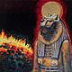 Sekhmet Time. Painting on canvas, Pictures, Moscow,  Фото №1