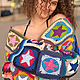 cárdigan: Cárdigan 'ESTRELLA' en el estilo de la Plaza de la abuela. Cardigans. MezhanHook. Online shopping on My Livemaster.  Фото №2