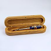Сувениры и подарки handmade. Livemaster - original item Ballpoint pen Shotgun in a wooden case. Handmade.