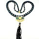 Necklace 'Freya' with black pearls and spinel (brush), Necklace, Novaya Usman,  Фото №1