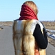 Vest of red Fox Siberian. Whole plate. Vests. Zimma. My Livemaster. Фото №4