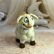 Куклы и игрушки handmade. Livemaster - original item felt toy: Sheep .... Handmade.