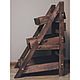 Wood shelf unit. Basket. Woodmetalfire. Online shopping on My Livemaster.  Фото №2
