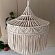 Абажур макраме. Абажуры и плафоны. home_macrame (Лидия Юшкова). Ярмарка Мастеров.  Фото №4