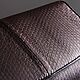 Order Women's wallet made of sea snake leather IML0004K. CrocShop. Livemaster. . Wallets Фото №3