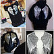 Order Applique in the form of wings embroidered with sequins. StrazoBysinka. Livemaster. . Applications Фото №3