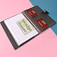 Folder organizer for documents A5 format new. Cover. Leather Collection. My Livemaster. Фото №4