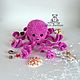 Knitted octopus plush toy octopus betta stuffed toy. Stuffed Toys. vyazunchiki-lz (vyazunchiki-lz). My Livemaster. Фото №4