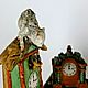  КАПОДИМОНТЕ Часовщик . Часы с кукушкой CAPODIMONTE. Статуэтки. В мире Сокровищ. Ярмарка Мастеров.  Фото №5