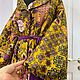 Кафтан из натурального шелка-ETRO. Пальто. Эльмира Аббазова (ELMDESIGN). Ярмарка Мастеров.  Фото №5
