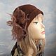 Wool hat " Iris". Hats1. FeltHouse (Irina). Online shopping on My Livemaster.  Фото №2