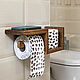 Toilet Paper Holder/Delivery is free by agreement. Holders. Foxwoodrus. Online shopping on My Livemaster.  Фото №2