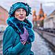 валяная  шляпка
    шляпа из фетра
    авторские головные уборы
шляпка женская
клош