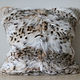 Lynx fur pillow cover, Pillow, St. Petersburg,  Фото №1