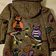 Order Winter jacket made of wool 'Sovochki and Paisley'. Reelika (reelika44). Livemaster. . Outerwear Jackets Фото №3