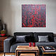 Order Abstract painting in red and black Brutal loft. kartina-sochi. Livemaster. . Pictures Фото №3