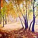 Картина маслом Золотая осень, Картины, Москва,  Фото №1