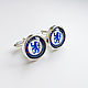 Order Cufflinks silver plated Chelsea (large). Linda (LKdesign). Livemaster. . Cuff Links Фото №3