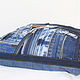 Denim bag shopper Casual roomy bag made of jeans. Crossbody bag. Modern and vintage embroidery. My Livemaster. Фото №5