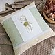 Decorative pillowcase with embroidery ' Herbs - 2'. Pillow. d-gorochek. Online shopping on My Livemaster.  Фото №2